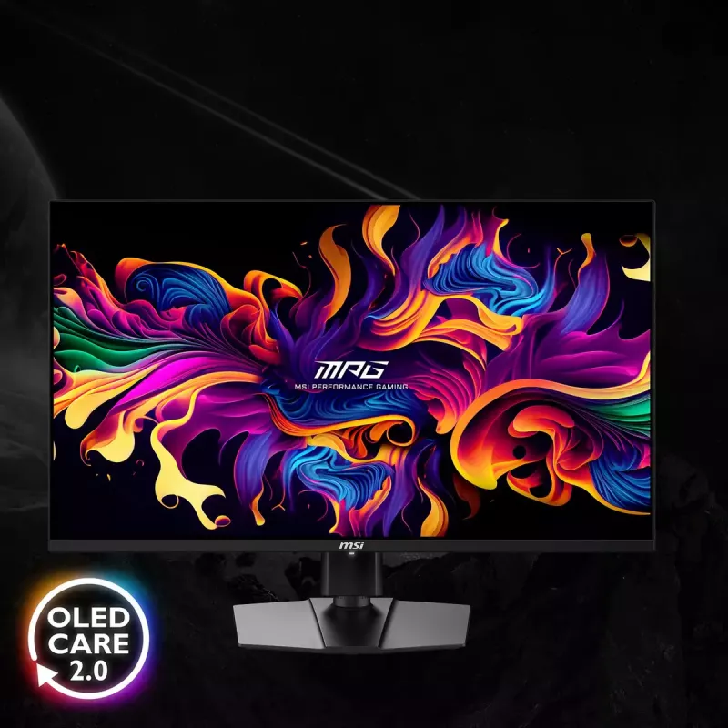 MSI MPG 321URXDE QD-OLED computer monitor 80 cm (31.5 inch) 3840 x 2160 pixels 4K Ultra HD Black