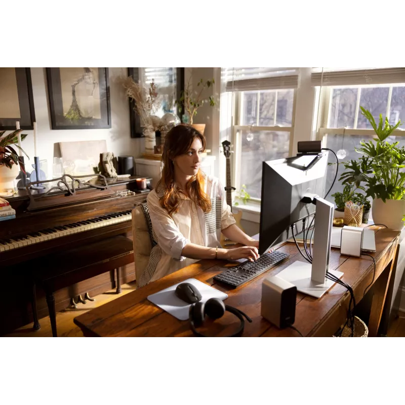 HP 965 4K Streaming Webcam, 8 MP, 3840 x 2160 pixels, Full HD, 60 fps, 1280x720@30fps, 1280x720@60fps, 1920x1080@30fps, 1920x1080@60fps, 3840x2160@30fps, USB