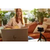 HP 965 4K Streaming Webcam, 8 MP, 3840 x 2160 pixels, Full HD, 60 fps, 1280x720@30fps, 1280x720@60fps, 1920x1080@30fps, 1920x1080@60fps, 3840x2160@30fps, USB