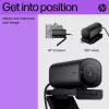 HP 965 4K Streaming Webcam, 8 MP, 3840 x 2160 pixels, Full HD, 60 fps, 1280x720@30fps, 1280x720@60fps, 1920x1080@30fps, 1920x1080@60fps, 3840x2160@30fps, USB