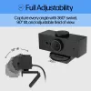 HP 620 FHD Webcam, 4 MP, 1920 x 1080 pixels, Full HD, 60 fps, 720p, 1080p, 5x