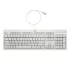 HP 225 Wired Mouse and Keyboard Combo, Full-size (100%), Wired, USB, White, Mouse included