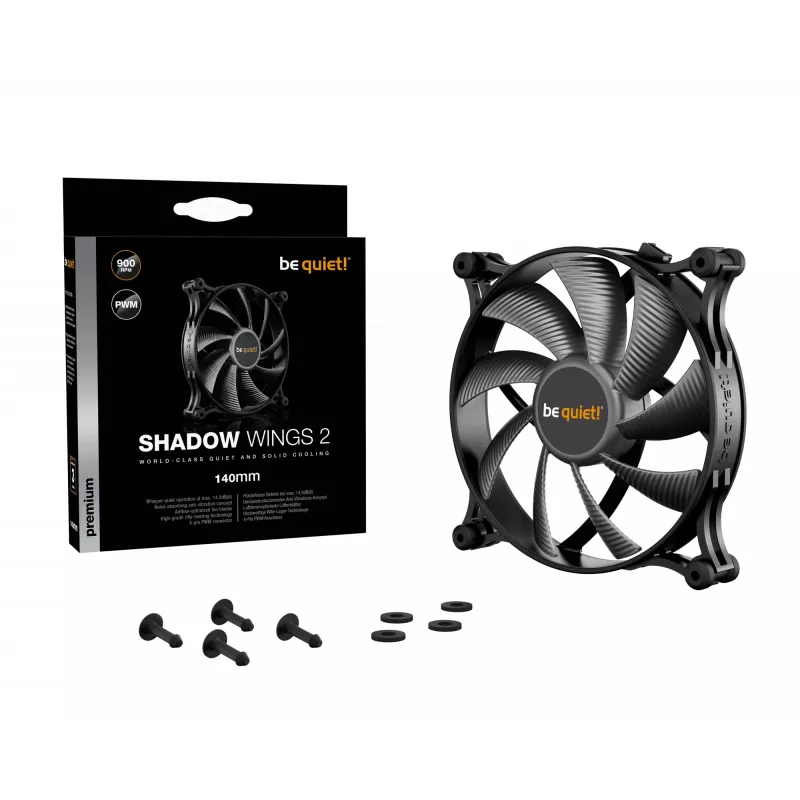 be quiet Shadow Wings 2 | 140mm PWM
