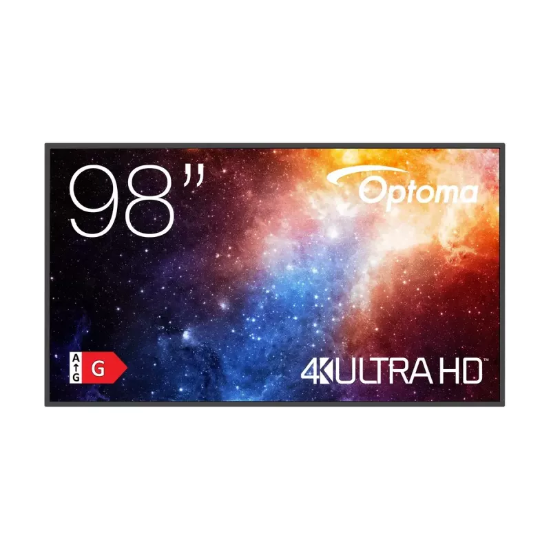 Digital signage flat panel Optoma N3981K 98 inch LED 4K Ultra HD