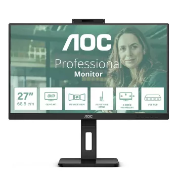 AOC Q27P3QW computer monitor 68.6 cm (27 inch) 2560 x 1440 pixels Quad HD Black