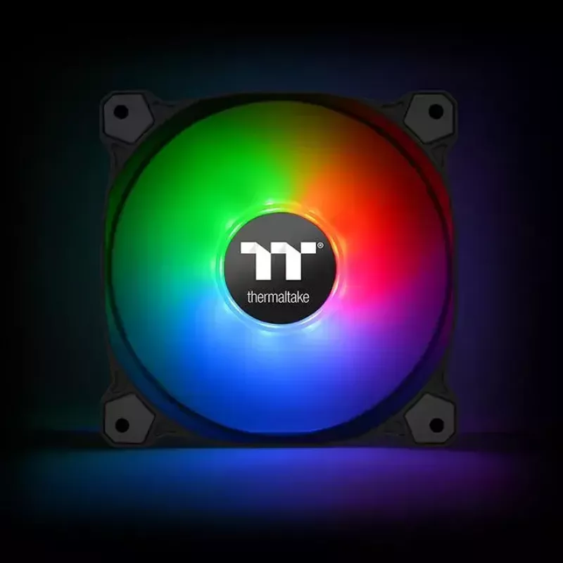 Fan Thermaltake CL-F080-PL14SW-A 14 cm Black