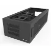 Thermaltake AX100 Black Full Tower Pedestal Expansion for AX700, 8x 2.5 inch/3.5 inch Bays, Dual 560mm Radiator Support, SPCC & Tempered Glass