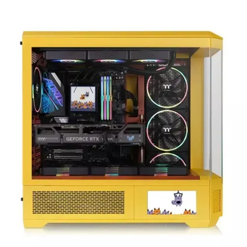 Full Tower Case Thermaltake CA-11H-00FMWN-00 Caramel PS2 Support