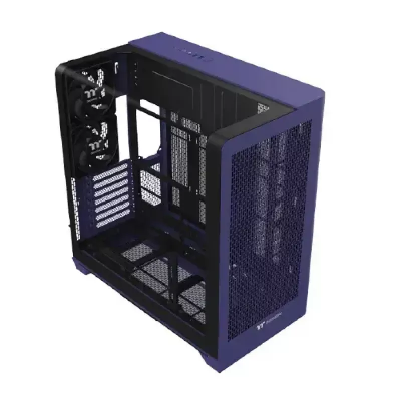 Computer case Thermaltake CA-11F-00MNWN-00 Midi Tower Blue PS2 support