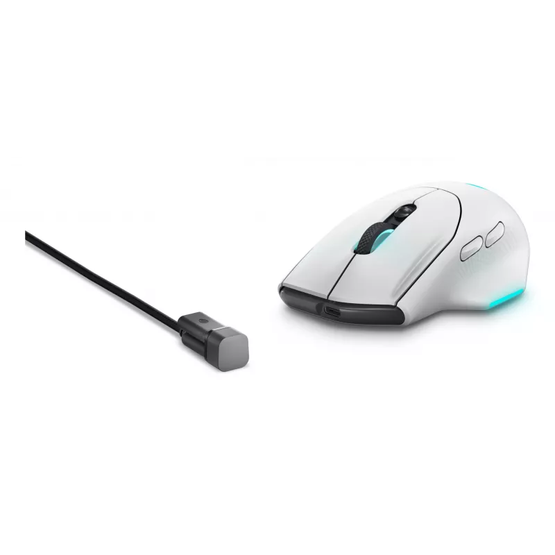 Alienware AW620M mouse Gaming Right-hand RF Wireless + USB Type-C Optical 26000 DPI