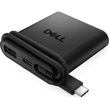 DELL DA225 Wired USB 3.2 Gen 1 (3.1 Gen 1) Type-C Black