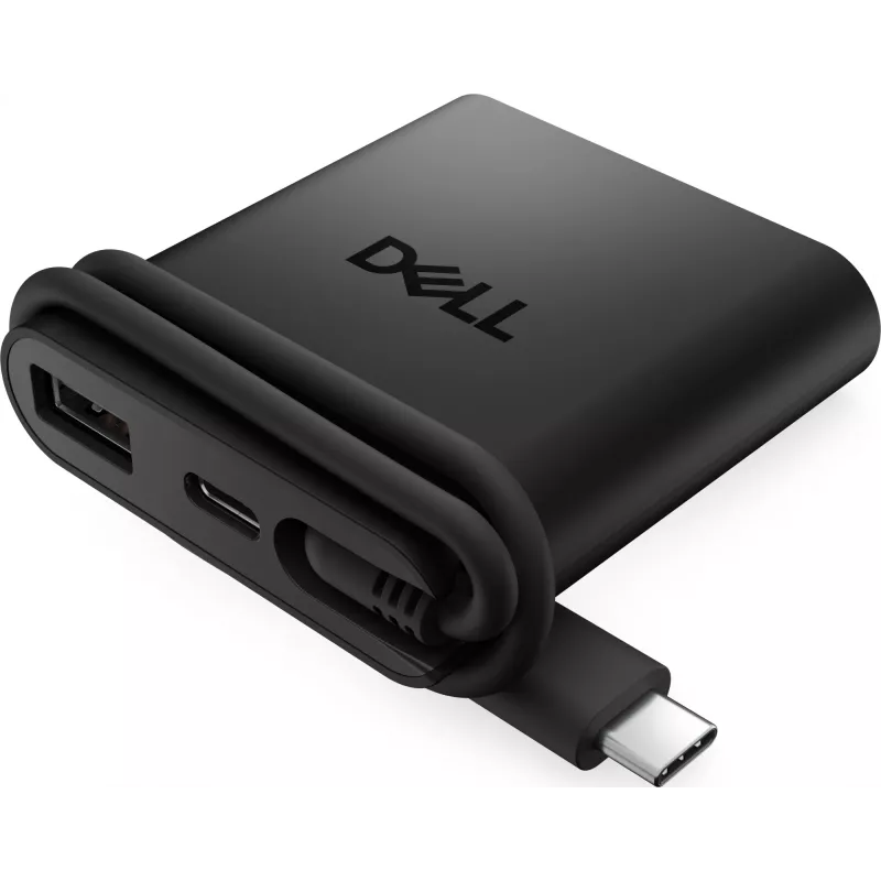 DELL DA225 Wired USB 3.2 Gen 1 (3.1 Gen 1) Type-C Black