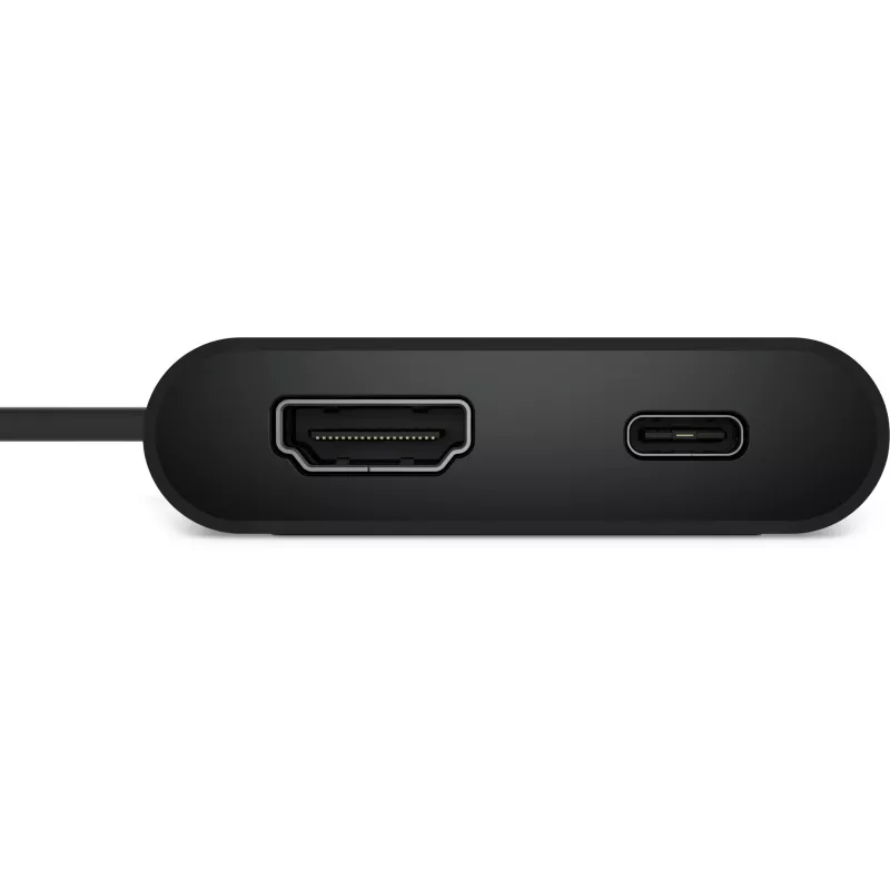 DELL DA225 Wired USB 3.2 Gen 1 (3.1 Gen 1) Type-C Black