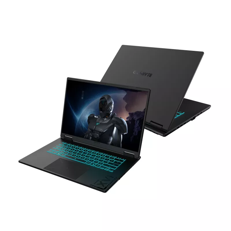 GIGABYTE GAMING A16 3WHK3DE894SH laptop AMD Ryzen™ 7 260 40.6 cm (16 inch) WUXGA 16 GB DDR5-SDRAM 1 TB SSD NVIDIA GeForce RTX 5070 Wi-Fi 6E (802.11ax) Windows 11 Home Black