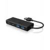 ICY BOX IB-HUB1426-U3 USB 3.2 Gen 1 (3.1 Gen 1) Type-A 5000 Mbit/s Black