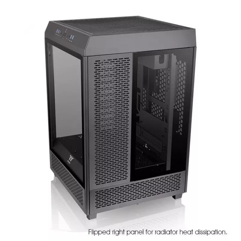 THERMALTAKE Chassis Mid Tower - The Tower 500 - Black
