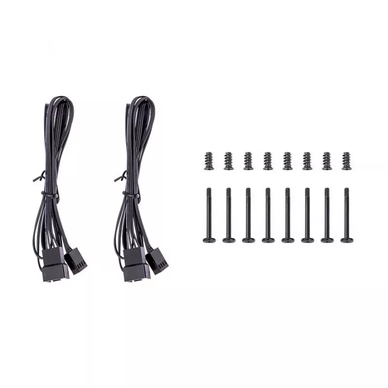 THERMALTAKE PC Cooling Fan - CT120 - 12cm - Black - 2 Pack