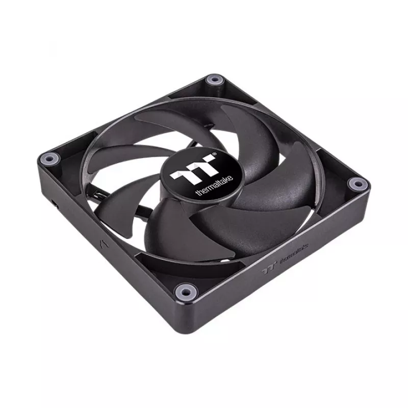 THERMALTAKE PC Cooling Fan - CT120 - 12cm - Black - 2 Pack