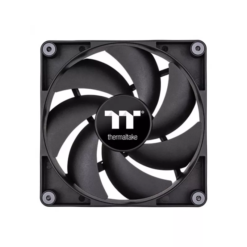 THERMALTAKE PC Cooling Fan - CT120 - 12cm - Black - 2 Pack
