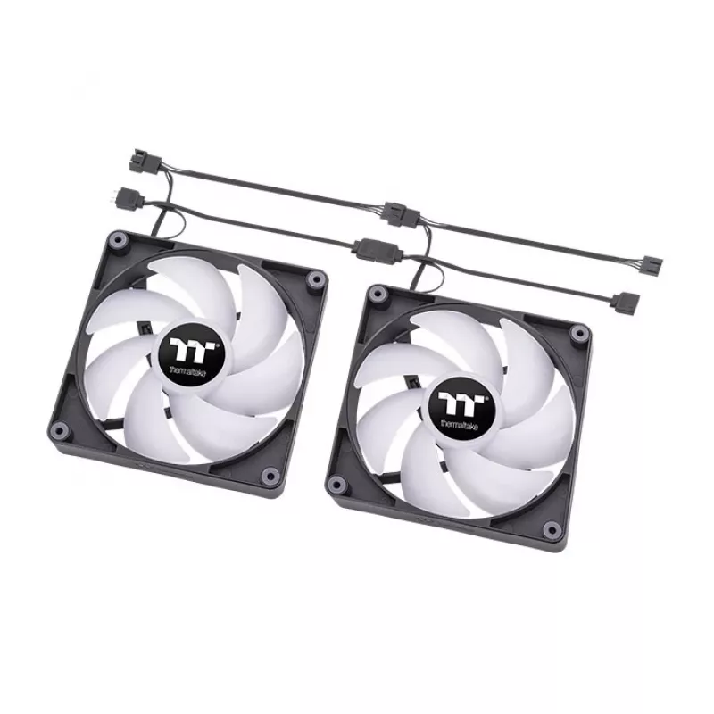 THERMALTAKE PC Cooling Fan - CT140 ARGB Sync - 14cm - Black - 2 Pack