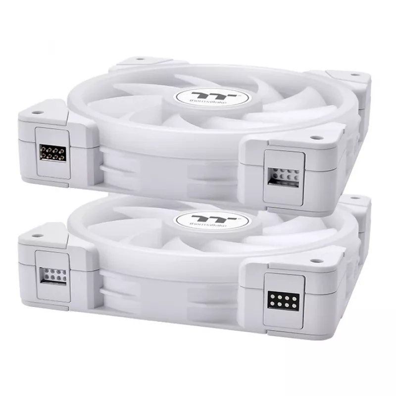 THERMALTAKE PC Cooling Fan - SWAFAN EX12 ARGB Sync TT Premium Edition - 12cm - White - 3 Pack