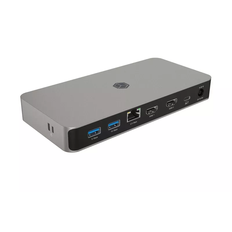 ICY BOX 10-in-1 USB4 Type-C DockingStation with dual video output