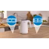 Electric kettle Bosch TWK2M161, 1.7 L, 2400 W, white, plastic housing, 360° base