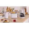 Electric kettle Bosch TWK2M161, 1.7 L, 2400 W, white, plastic housing, 360° base