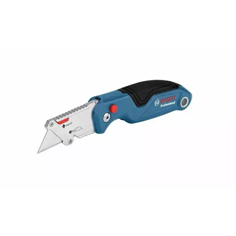 Bosch 1 600 A02 7M4 utility knife Blue, Stainless steel Folding blade knife