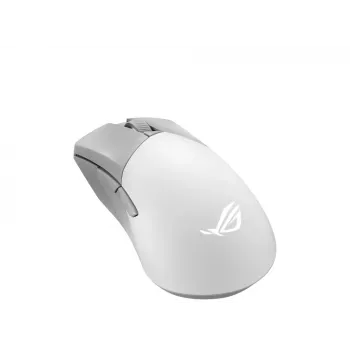 ASUS ROG Gladius III Wireless Aimpoint White mouse Gaming Right-hand RF Wireless + Bluetooth + USB Type-A Optical 36000 DPI