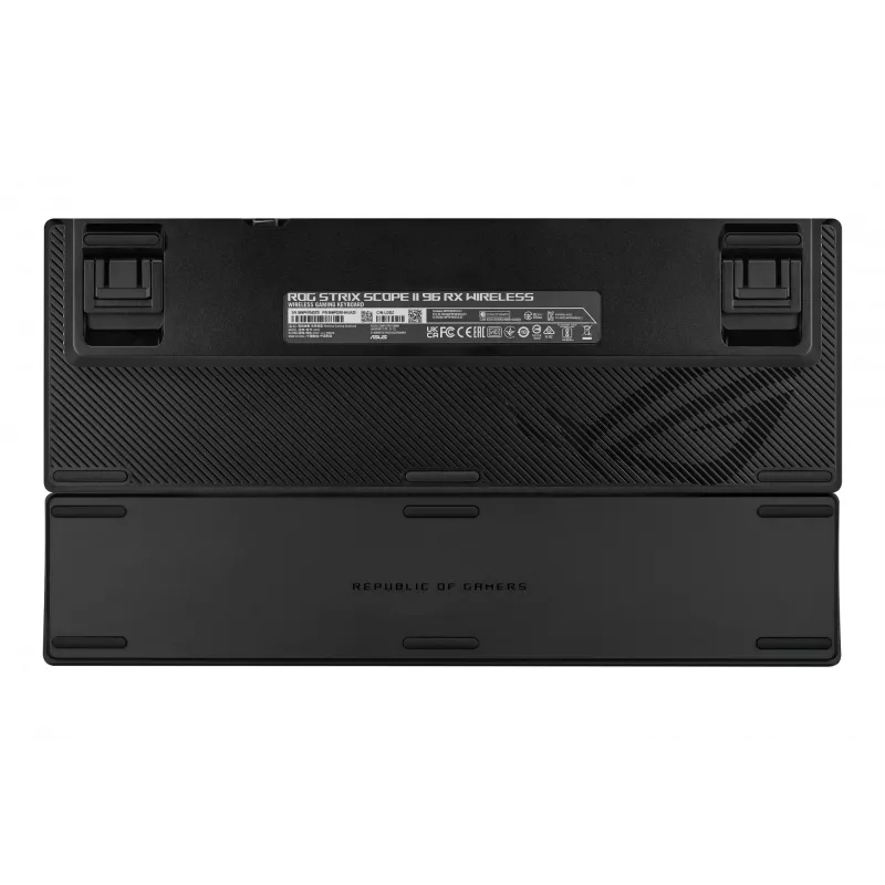 ASUS ROG Strix Scope II 96 RX Wireless keyboard Gaming USB + RF Wireless + Bluetooth Black