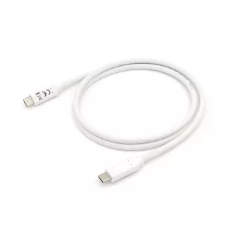 Equip USB 3.2 Gen 1 Type-C to C Cable, M/M, 1 m, 1 m, USB C, USB C, USB 3.2 Gen 1 (3.1 Gen 1), 5 Gbit/s, White