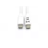 Equip USB 3.2 Gen 1 Type-C to C Cable, M/M, 1 m, 1 m, USB C, USB C, USB 3.2 Gen 1 (3.1 Gen 1), 5 Gbit/s, White