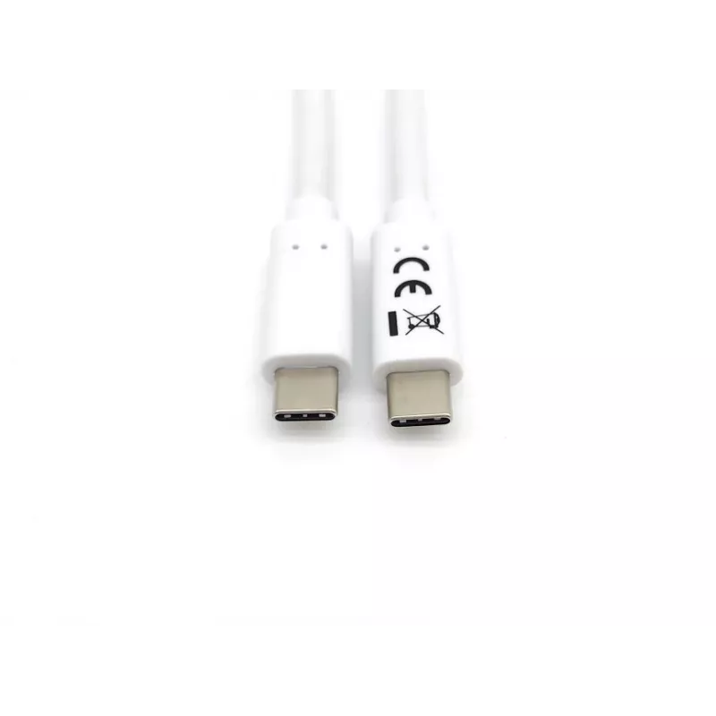 Equip USB 3.2 Gen 1 Type-C to C Cable, M/M, 1 m, 1 m, USB C, USB C, USB 3.2 Gen 1 (3.1 Gen 1), 5 Gbit/s, White
