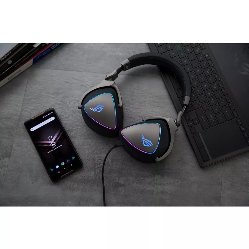 ASUS ROG Delta Headset Wired Head-band Gaming Black