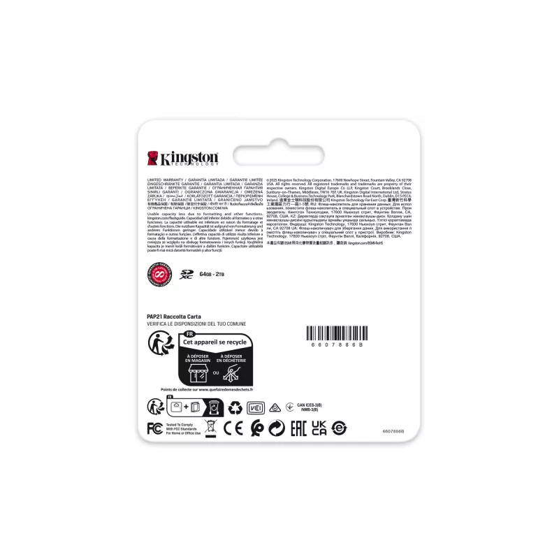 Kingston Technology 256GB Canvas React Plus SDXC UHS-II 280R/150W U3 V60 for Full HD/4K