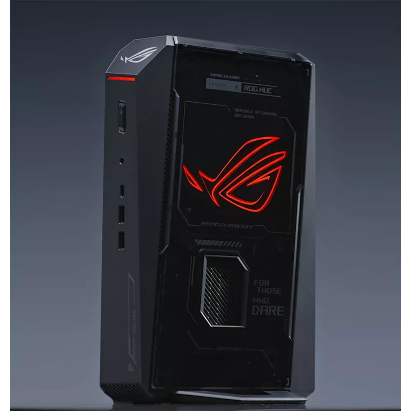 ASUS ROG NUC RNUC15JNK9X389A2 Intel Core Ultra 9 275HX 32 GB DDR5-SDRAM 1 TB SSD NVIDIA GeForce RTX 5070 Ti Windows 11 Home USFF Mini PC Black