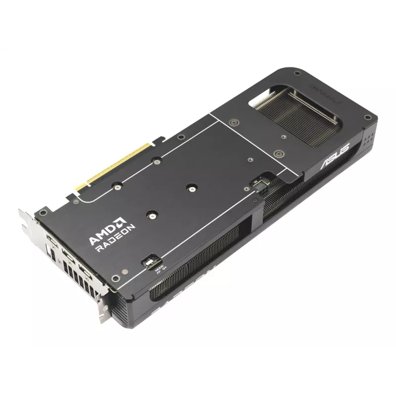 Graphics Card ASUS Prime Radeon RX 9060 XT 16 GB GDDR6, PCIe 5.0, 128-bit, 3x fans, 2.5-slot