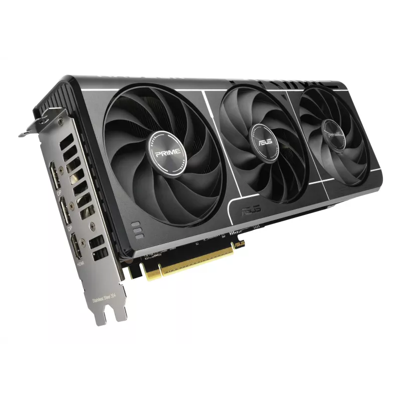 Graphics Card ASUS Prime Radeon RX 9060 XT 16 GB GDDR6, PCIe 5.0, 128-bit, 3x fans, 2.5-slot