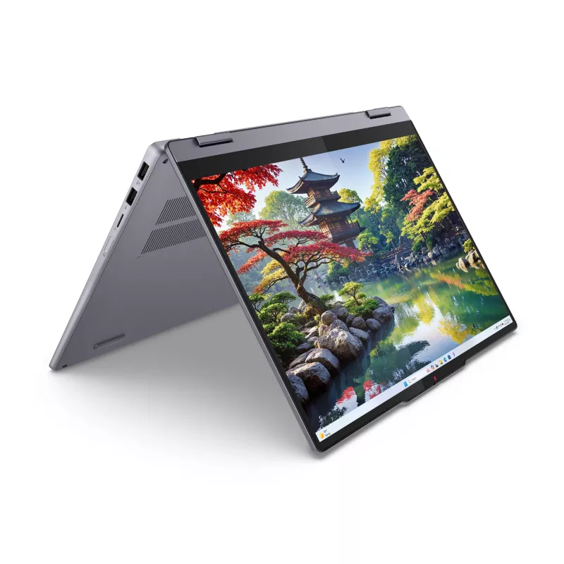 Lenovo IdeaPad 5 2-in-1 14IAL10 Intel Core Ultra 5 225H Hybrid (2-in-1) 35.6 cm (14 inch) Touchscreen WUXGA 16 GB LPDDR5x-SDRAM 512 GB SSD Wi-Fi 7 (802.11be) Windows 11 Home German Grey