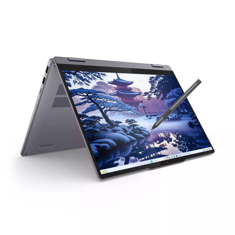 Lenovo IdeaPad 5 2-in-1 14IAL10 Intel Core Ultra 5 225H Hybrid (2-in-1) 35.6 cm (14 inch) Touchscreen WUXGA 16 GB LPDDR5x-SDRAM 512 GB SSD Wi-Fi 7 (802.11be) Windows 11 Home German Grey
