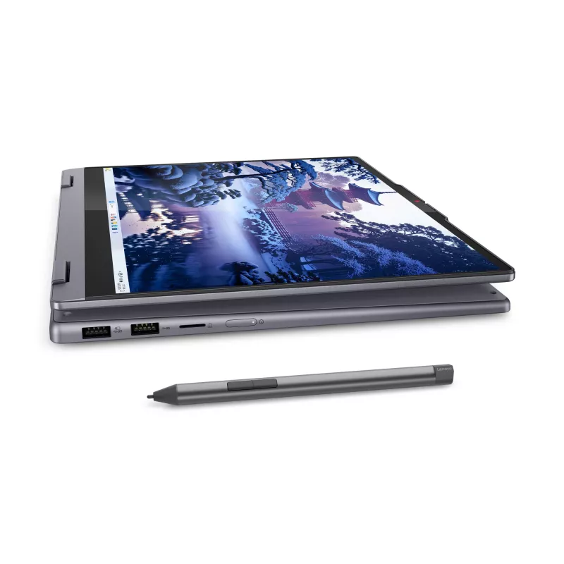 Lenovo IdeaPad 5 2-in-1 14IAL10 Intel Core Ultra 5 225H Hybrid (2-in-1) 35.6 cm (14 inch) Touchscreen WUXGA 16 GB LPDDR5x-SDRAM 512 GB SSD Wi-Fi 7 (802.11be) Windows 11 Home German Grey