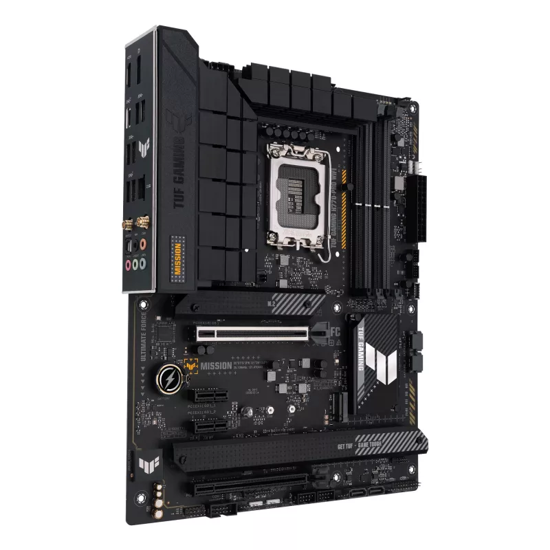 Motherboard ASUS TUF GAMING H770-PRO WIFI — Intel H770, LGA 1700, ATX, DDR5, 4x DIMM, 128GB, Wi‑Fi 6, 2.5Gb LAN, 4x M.2
