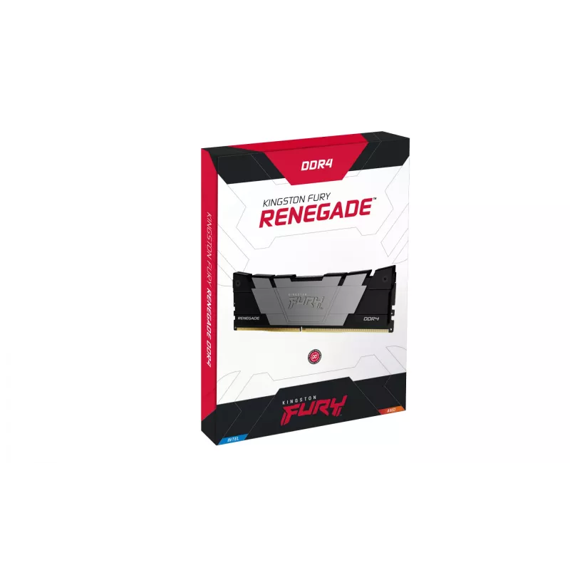 Kingston Technology FURY 64GB 3200MT/s DDR4 CL16 DIMM (Kit of 2) Renegade Black