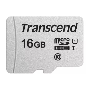 TRANSCEND Micro Sdhc Card 300s 16GB Uhs-i U1 Without Adapter