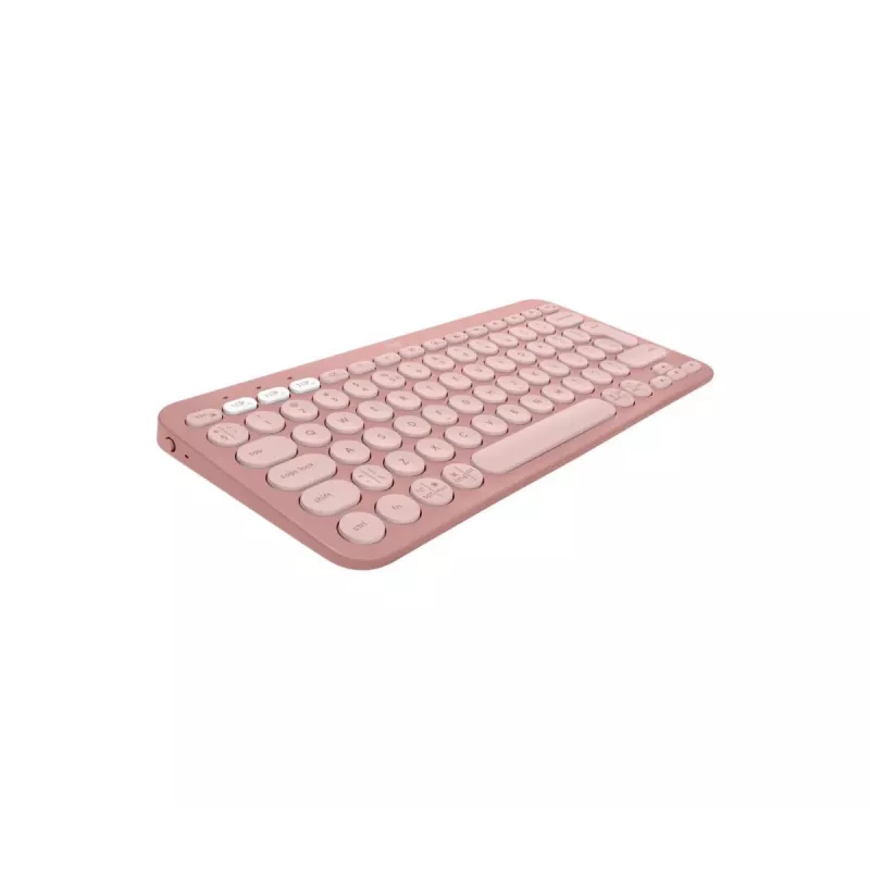 Logitech Pebble 2 Combo Wireless Keyboard Mouse Pink QWERTY