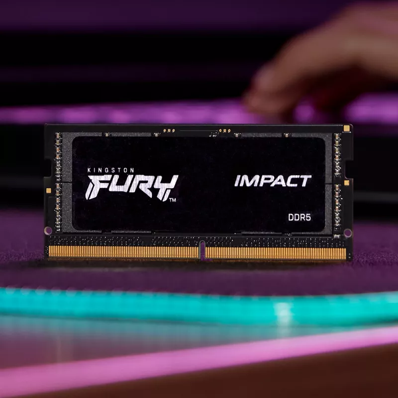 Kingston Technology FURY 32GB 6400MT/s DDR5 CL38 SODIMM (Kit of 2) Impact XMP