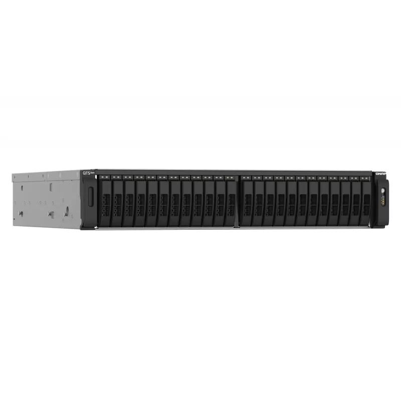 QNAP TS-h2490FU NAS Rack (2U) EPYC 7232P 64 GB DDR4 0 TB QuTS hero Black, Grey