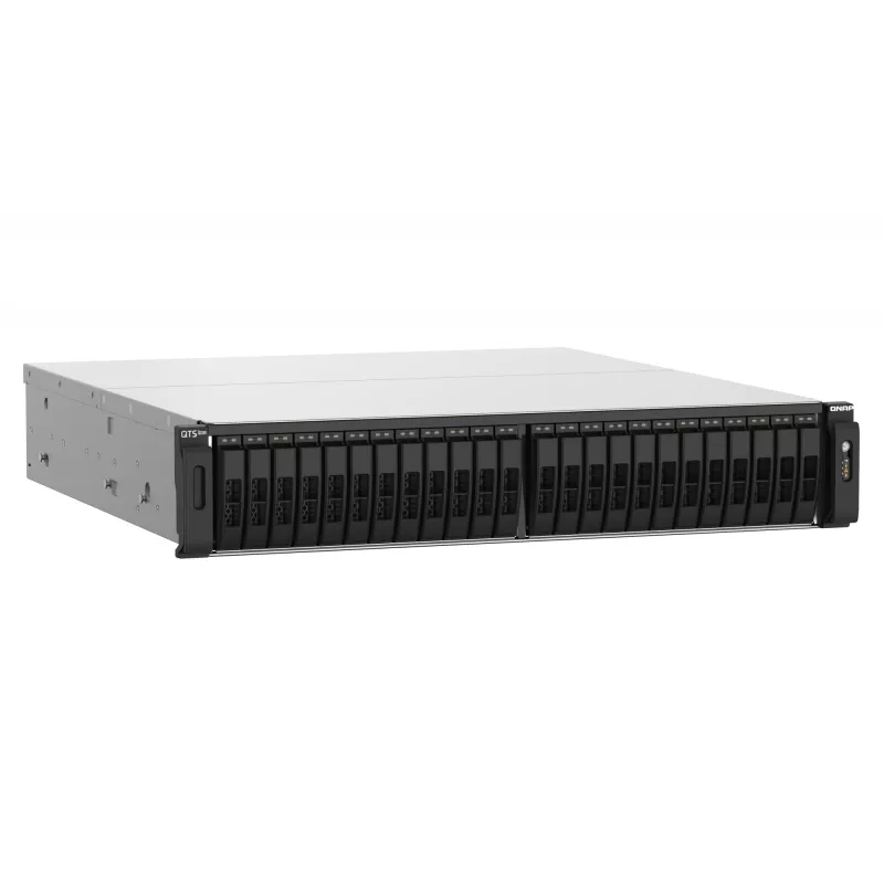 QNAP TS-h2490FU NAS Rack (2U) EPYC 7232P 64 GB DDR4 0 TB QuTS hero Black, Grey