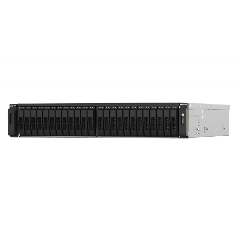 QNAP TS-h2490FU NAS Rack (2U) EPYC 7232P 64 GB DDR4 0 TB QuTS hero Black, Grey